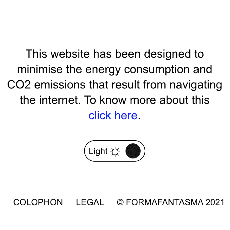 An image showing a popup on a website that alerts users the site is attempting to minimize CO2 emissions.