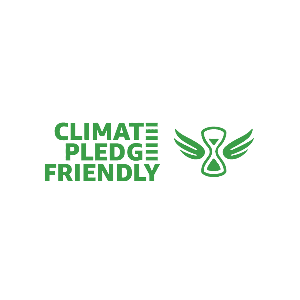 Climate Pledge Friendly logo.
