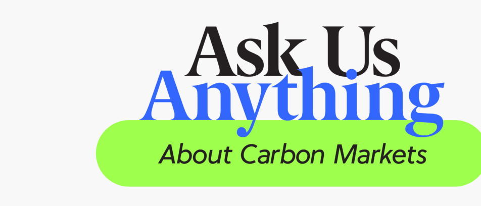 Ask Us Anything: About Carbon Markets Webinar Recap